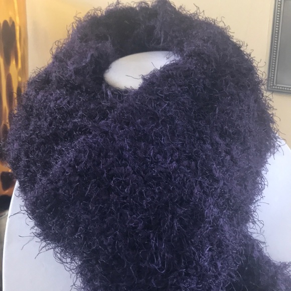 Purple Handmade Scarf ✨NWOT✨ - Picture 5 of 7
